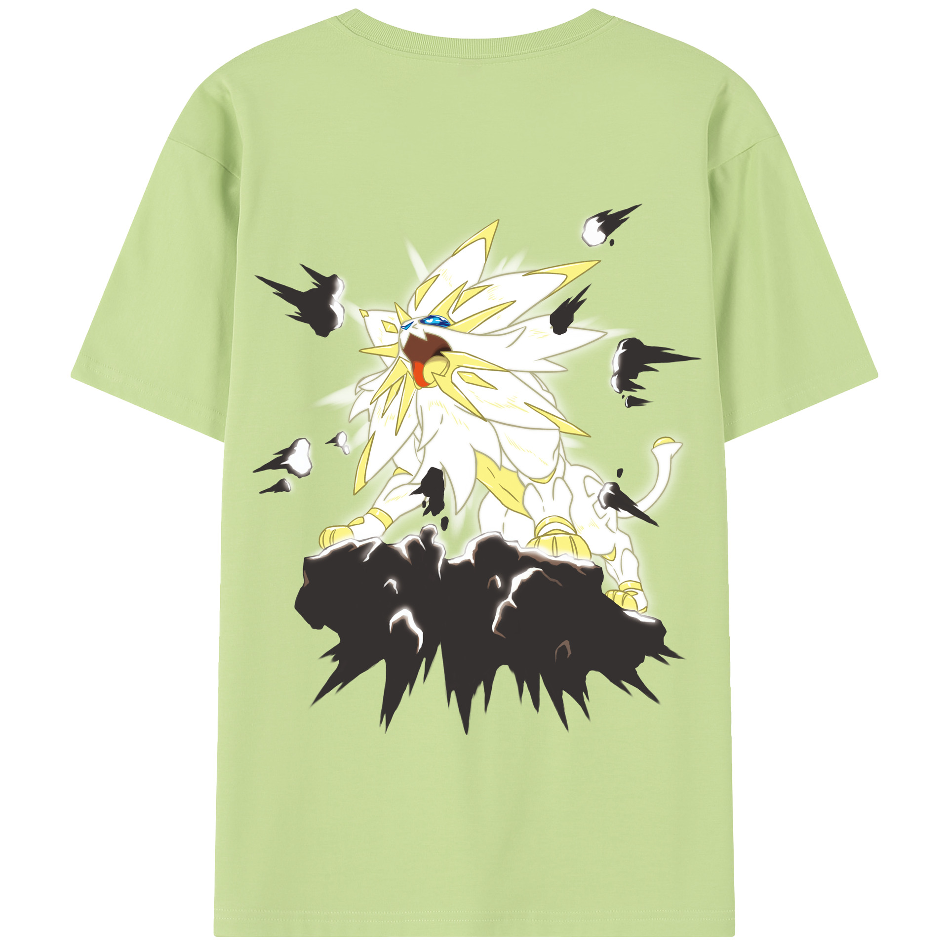 （画像用） ポケットモンスター Pokémon 綿100％半袖Tシャツ（背面プリント）